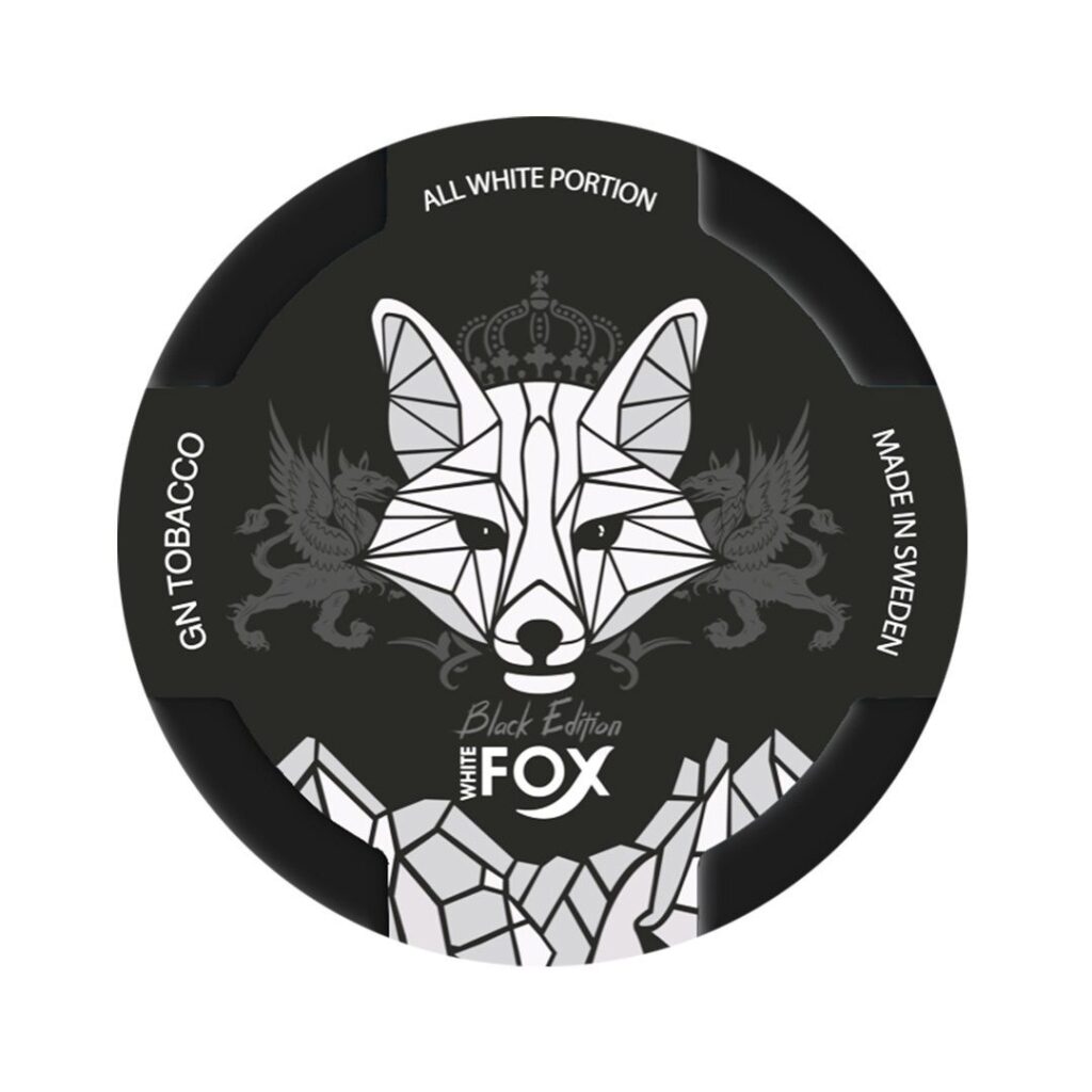 Fox GN Tobacco Black Dubai | Fox Nicotine Pouches Dubai, Abu Dhabi, UAE | Fox Snus Dubai | Fox Near Me