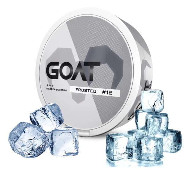 Goat Frosted 12mg Nicotine Pouches| Goat Frosted 12mg snus in Dubai, Abu Dhabi, UAE| Dubai Snus Goat| Snus Dubai Goat Snus| Best snus Goat| Dubai Best Goat frosted snus